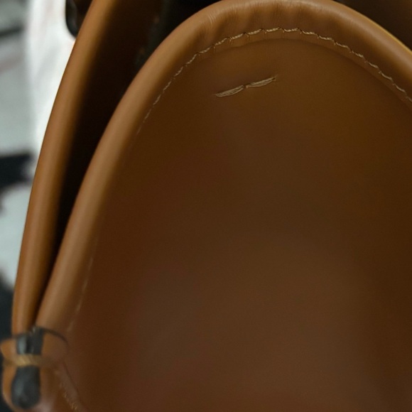 Fendi Sunshine Medium Tote Brown Leather Roma Logo Authentic - Picture 12 of 14